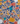 Detail of floral multicolor Grace Convertible Off-Shoulder 46115 Sleeve Ruffle Dress super-soft rayon ruffle finish