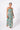 Front view of floral multicolor Ava Strapless Pleated Bodice Maxi Dress strapless silhouette relaxed fit resort