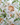 Detail of multicolor print Camilla Flowy Mock Wrap Pants super-soft rayon mock wrap finish