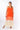 Front view of dip-dye red orange Bella Hand-Beaded Neck Line Maxi Dress maxi silhouette relaxed fit resort