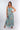 Front view of floral multicolor Laura Empire Waist Maxi Dress maxi silhouette relaxed fit resort
