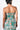 Detail of floral multicolor Ava Strapless Pleated Bodice Maxi Dress super-soft rayon pleated finish