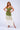 Laura Empire Waist Maxi Dress With Slits and Adjustable Straps
