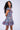 Lori Flutter-Sleeve V-Neck Ruffle Dress