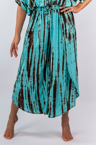 Sara Ankle-Length Mock Wrap Pants