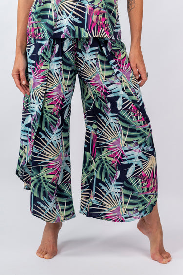 Sara Ankle-Length Mock Wrap Pants